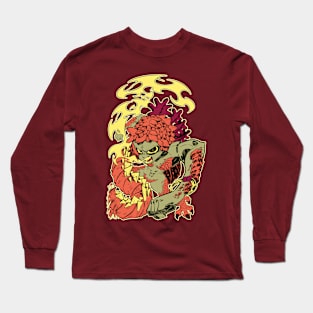 Reptile girl Long Sleeve T-Shirt